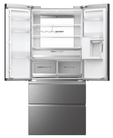 Americká lednice Haier HFW7819EWMP stříbrná Haier HFW7819