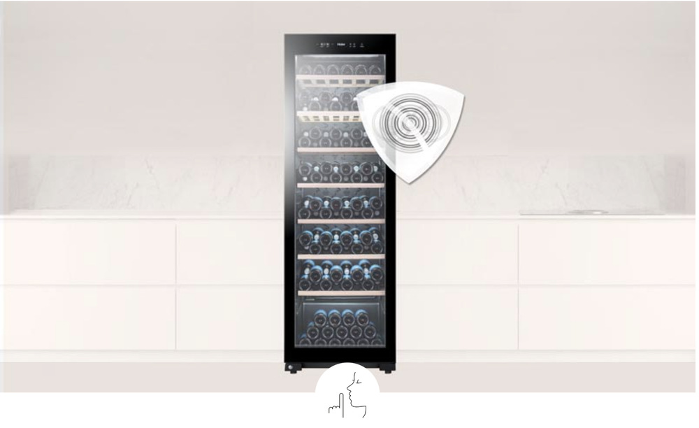 Vinotéka Haier HWS247GGU1 nerez