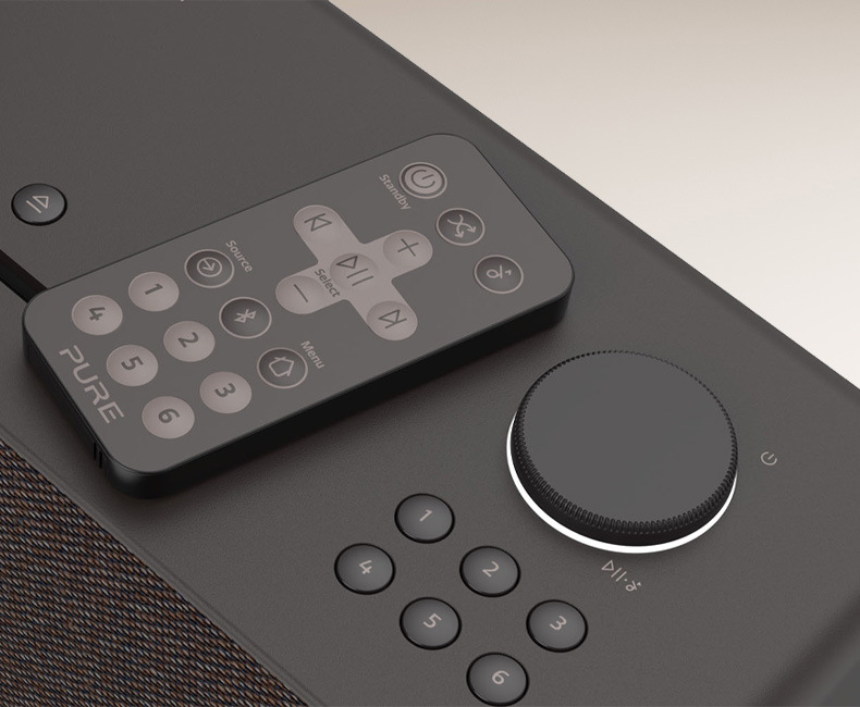 Internetový radiopřijímač s DAB+ Pure Evoke HOME bílý