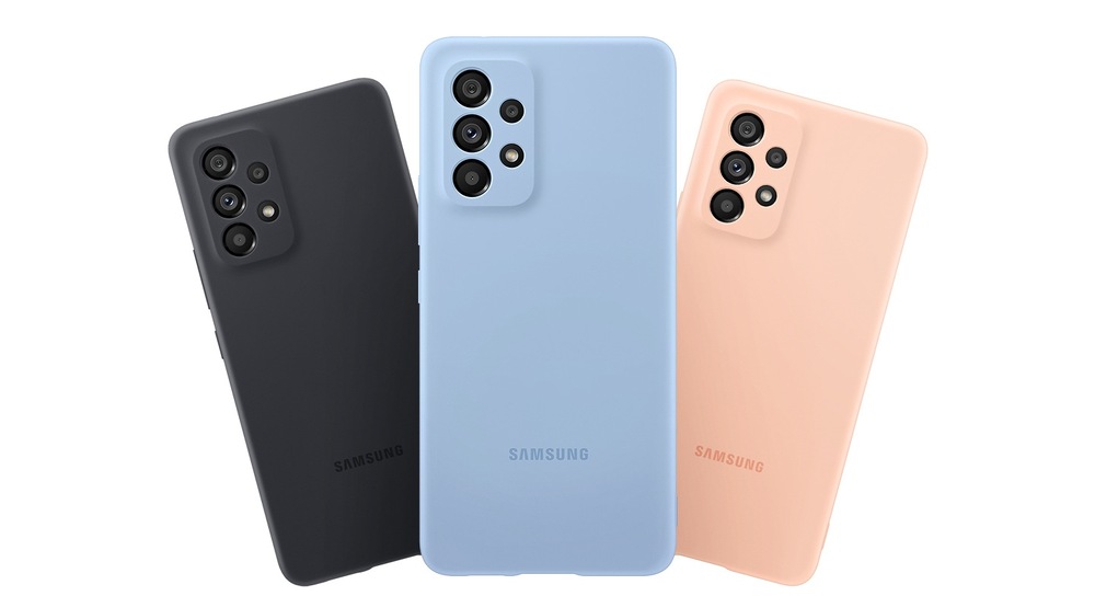 Kryt na mobil Samsung Silicon Cover na Galaxy A53 5G modrý Kryt na mobil Samsung Silicon Cover na Galaxy A53 5G modrý