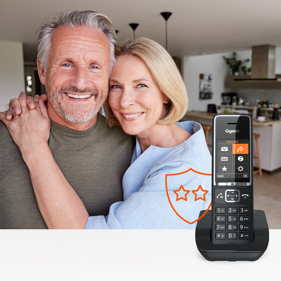 Domácí telefon Gigaset Comfort 550 černý