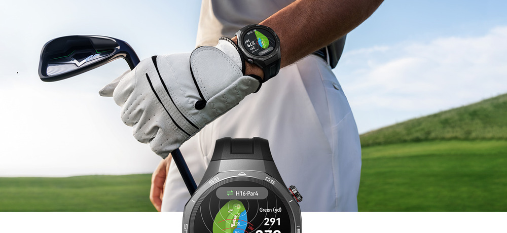 Chytré hodinky Huawei Watch GT 5 Pro 46 mm NFC - Black + Black Fluoroelastomer Strap