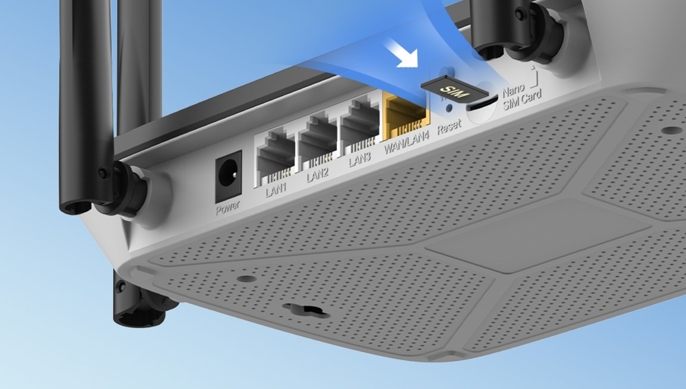 Router Mercusys MB115-4G černý