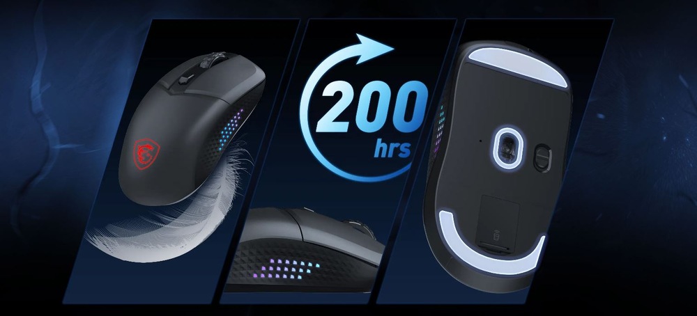 Myš MSI VERSA 300 Elite Wireless MSI VERSA 300 Elite Wireless