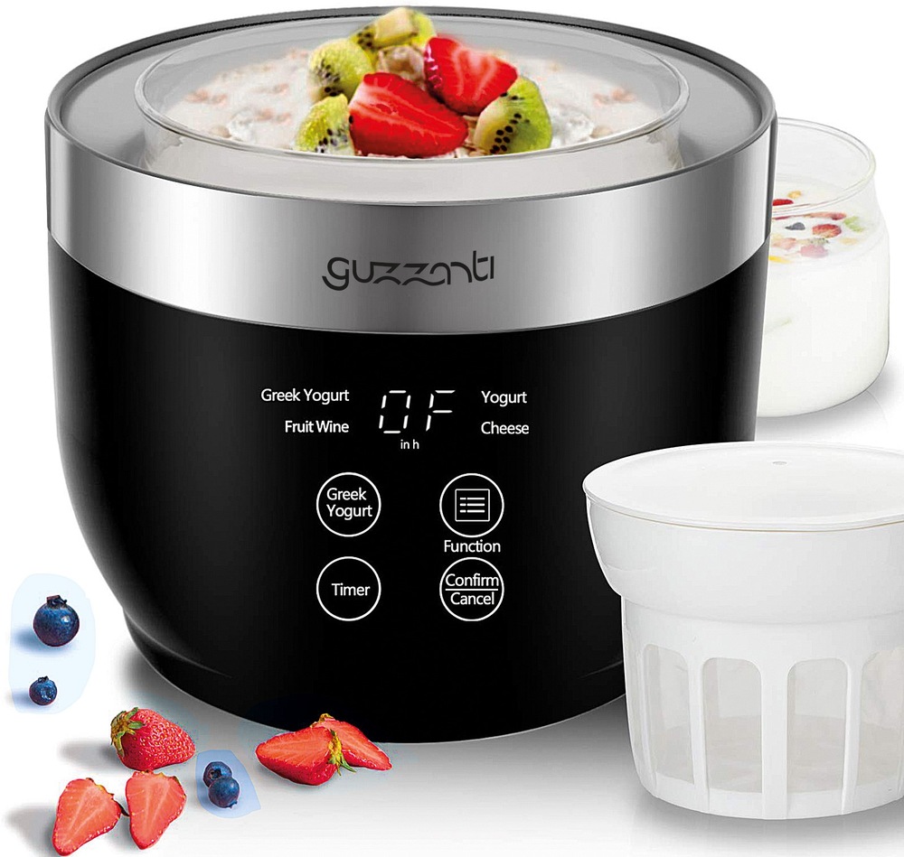 Jogurtovač Guzzanti GZ 708 černý Jogurtovač Guzzanti GZ 708 černý