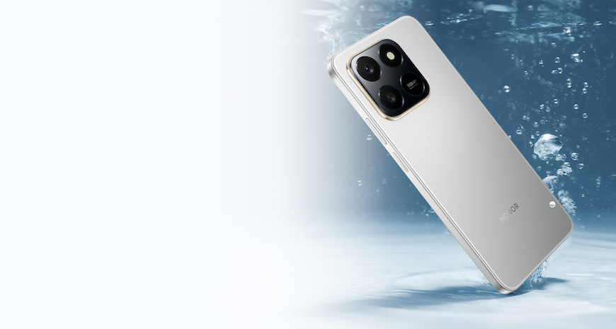 Mobilní telefon HONOR X7d 6 GB / 128 GB stříbrný