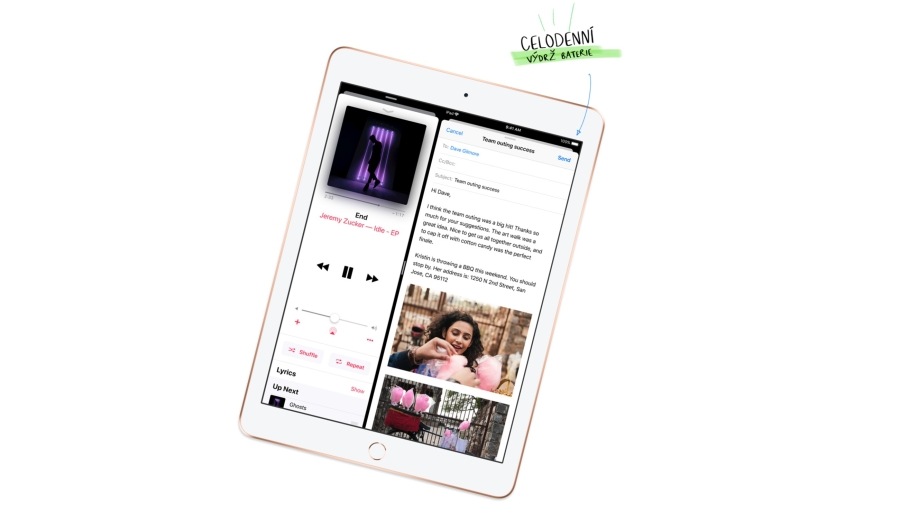Dotykový tablet Apple iPad (2018) Wi-Fi 32 GB - Space Gray iPad (2018)