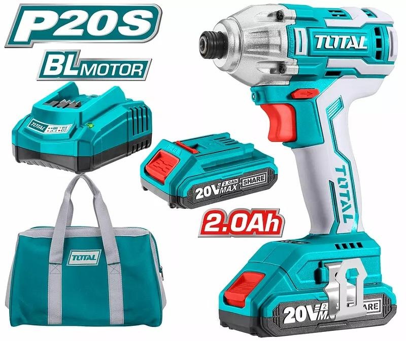 Rázový šroubovák Total tools TIRLI2002 (s baterií) Rázový šroubovák Total tools TIRLI2002 (s baterií)