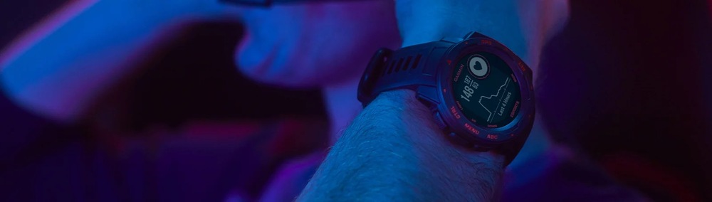 Chytré hodinky Garmin Instinct Esports Edition - Black Lava