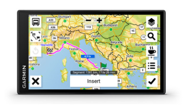 Navigační systém GPS Garmin dezl LGV610 Europe45 černý