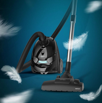 Podlahový vysavač Cecotec Conga Powerbag 2000 Compact černý CEO8575
