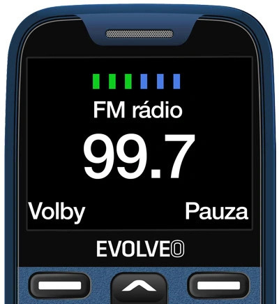 Evolveo EasyPhone XR, modrá