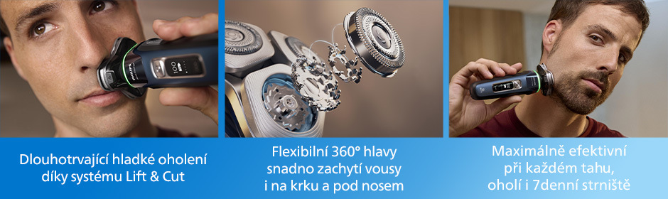 Holicí strojek Philips i9000 Prestige XP9201/33 modrý Holicí strojek Philips i9000 Prestige XP9201/33 modrý
