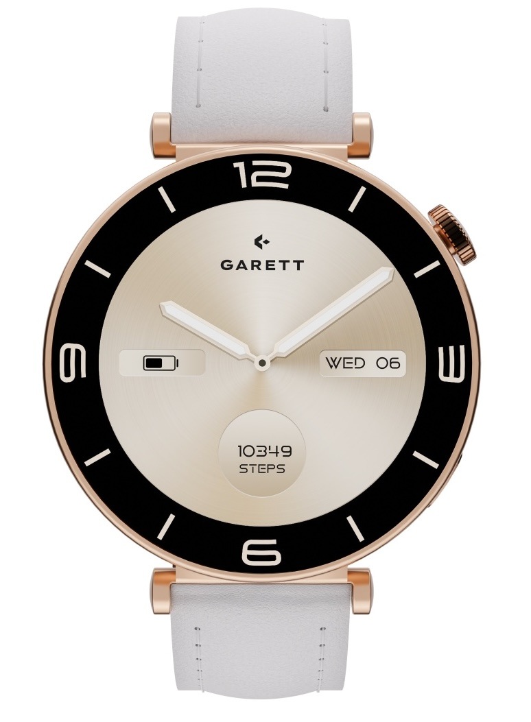 Chytré hodinky Garett Rose Solid steel rose gold Chytré hodinky Garett Rose Solid steel rose gold