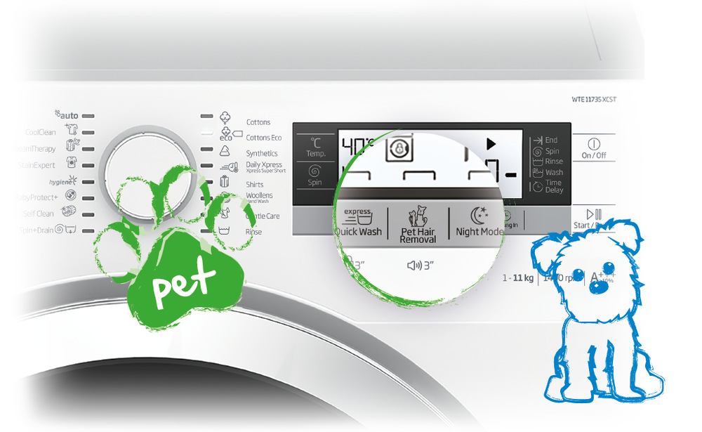 Pračka Beko Superia WMY 71243 CS PTLMB1 bílá