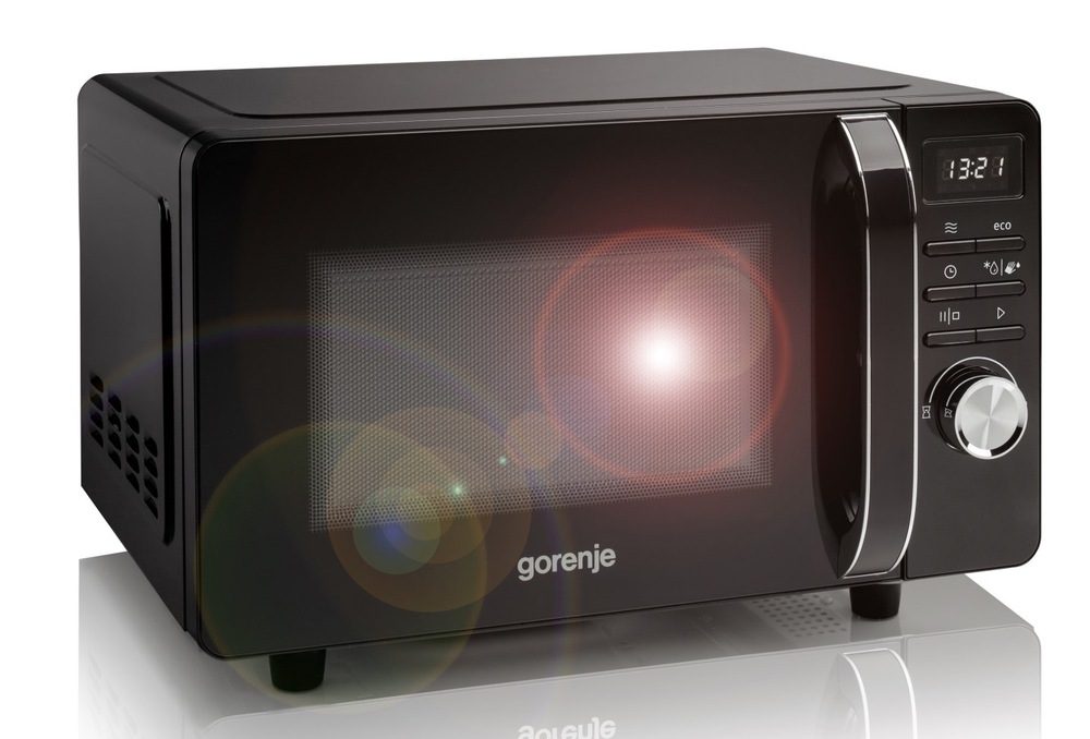Gorenje MO20S4BC, černá, nenáročná údržba