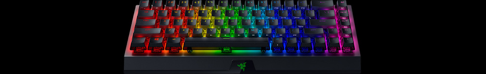 Klávesnice Razer BlackWidow V3 Mini HyperSpeed (Green Switch) Phantom Ed. - US Layout černá Klávesnice Razer BlackWidow V3 Mini HyperSpeed (Green Switch) Phantom Ed. - US Layout černá