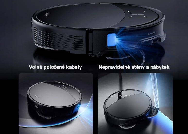 Roborock Saros 10R – orientace v prostoru a překážky