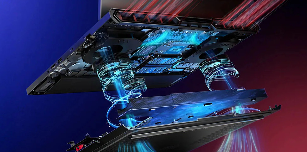 Lenovo Legion Pro 7 16IAX10H myslí i na chlazení hardwaru, jak dokazuje technologie Coldfront