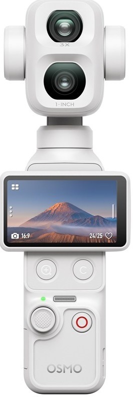 Outdoorová kamera DJI Osmo Pocket 4P Standard Combo bílá
