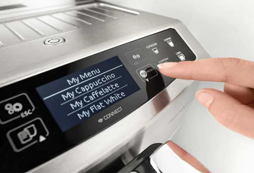 Espresso DeLonghi PrimaDonna S Evolution ECAM 510.55 M, stříbrná