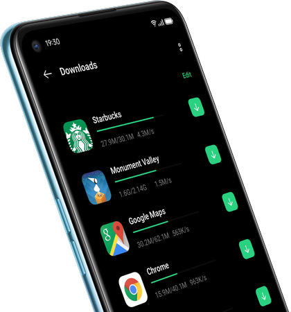 Mobilní telefon Oppo Reno5 Z 5G - Cosmo Blue Mobilní telefon Oppo Reno5 Z 5G - Cosmo Blue