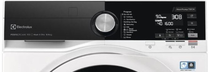 Pračka se sušičkou Electrolux PerfectCare 900 EW9W249W bílá