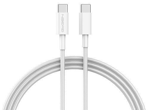 Kabel GoGEN USB-C / USB-C, opletený