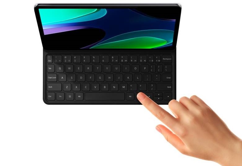 Pouzdro na tablet s klávesnicí Xiaomi Pad 6 černé Pouzdro na tablet s klávesnicí Xiaomi Pad 6 černé