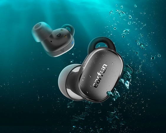 Sluchátka EarFun Free Pro 3 modrá Sluchátka EarFun Free Pro 3 modrá