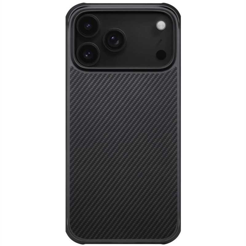 Kryt na mobil Pitaka Aramid ProGuard na Apple iPhone 17 Pro Max - černý/šedý