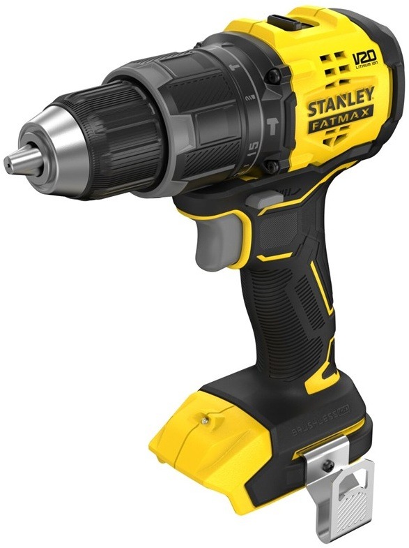 Aku příklepová vrtačka Stanley FatMax V20 SFMCD716 s bezkartáčovým motorem bez baterie.