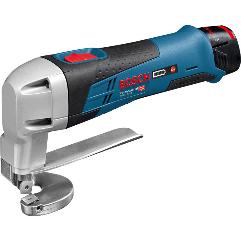 Nůžky na plech Bosch Professional s baterií.