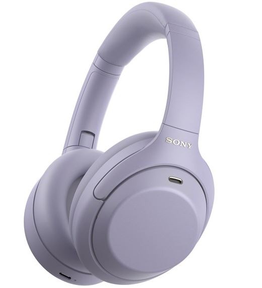 Sluchátka Sony WH-1000XM4C, fialová barva