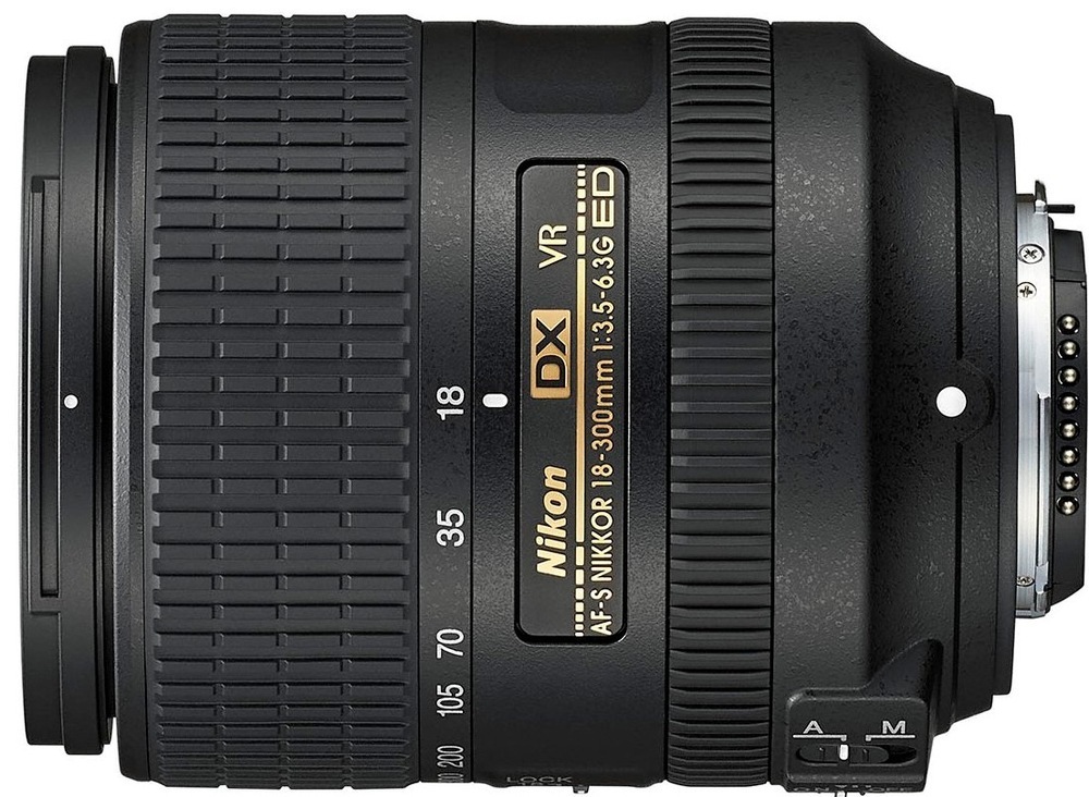 Objektiv Nikon NIKKOR 18-300 mm f/3.5-6.3G ED VR AF-S DX černý