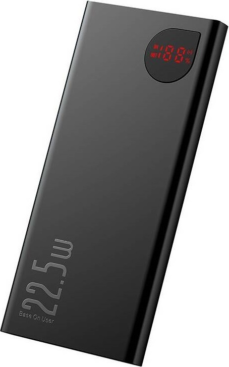 Powerbank Baseus Adaman Metal Digital Display Quick Charge 10000mAh 22.5W (2021) (PPAD000001) černá