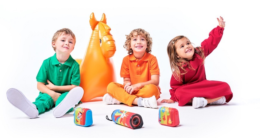 Přenosný reproduktor GoGEN DÉČKO TRIO B modrý