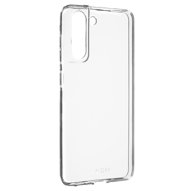 Kryt na mobil FIXED na Samsung Galaxy S21 FE průhledný