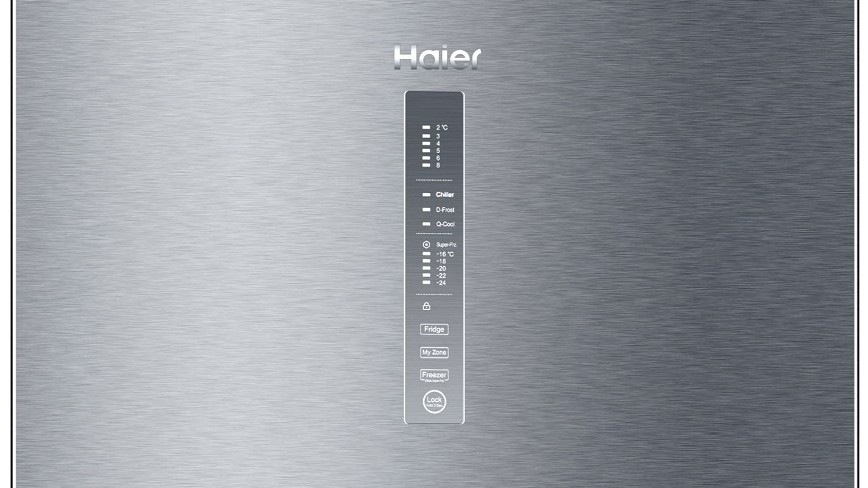 Chladnička s mrazničkou Haier A3FE835CGJE titanium Chladnička s mrazničkou Haier A3FE835CGJE titanium