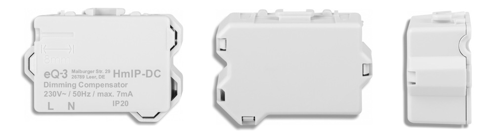 Modul Homematic IP Kompenzátor rušení světel