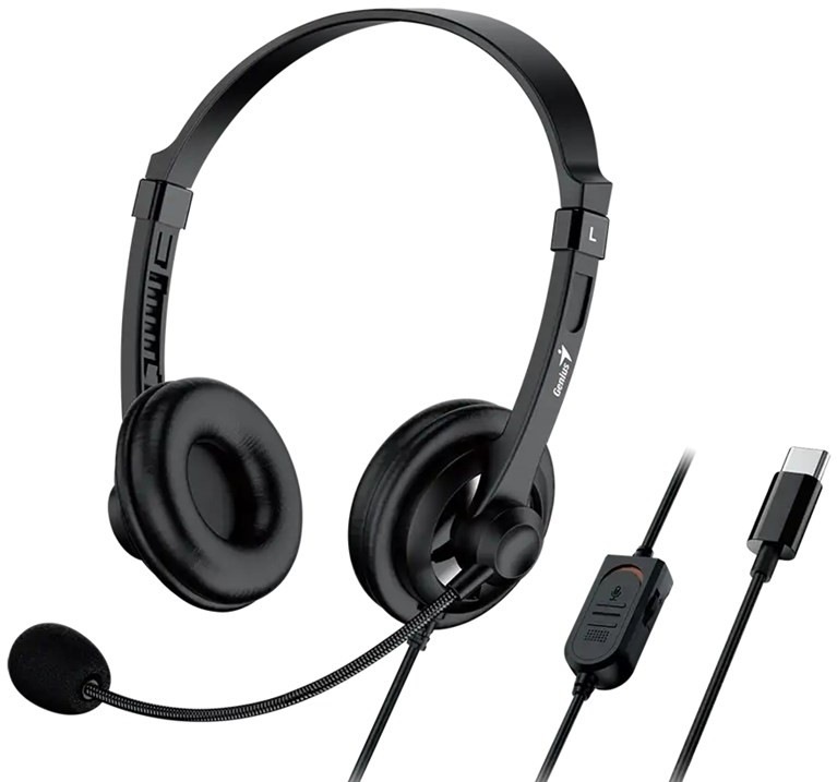 Headset Genius HS-230U pro online chatování i komunikaci 