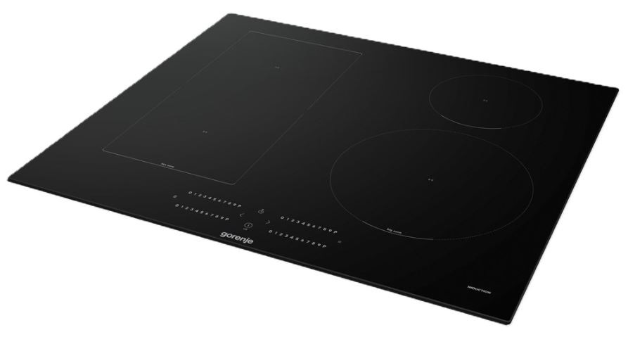 varna deska Gorenje GIC6422BSC v černém provedeni bez rámečku.
