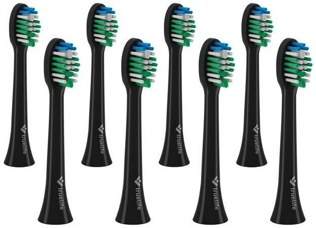 Náhradní hlavice TrueLife SonicBrush Compact Heads Black Standard (8 ks) černá
