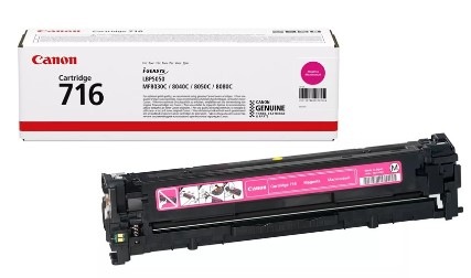 Toner Canon CRG-716M, 1500 stran purpurový