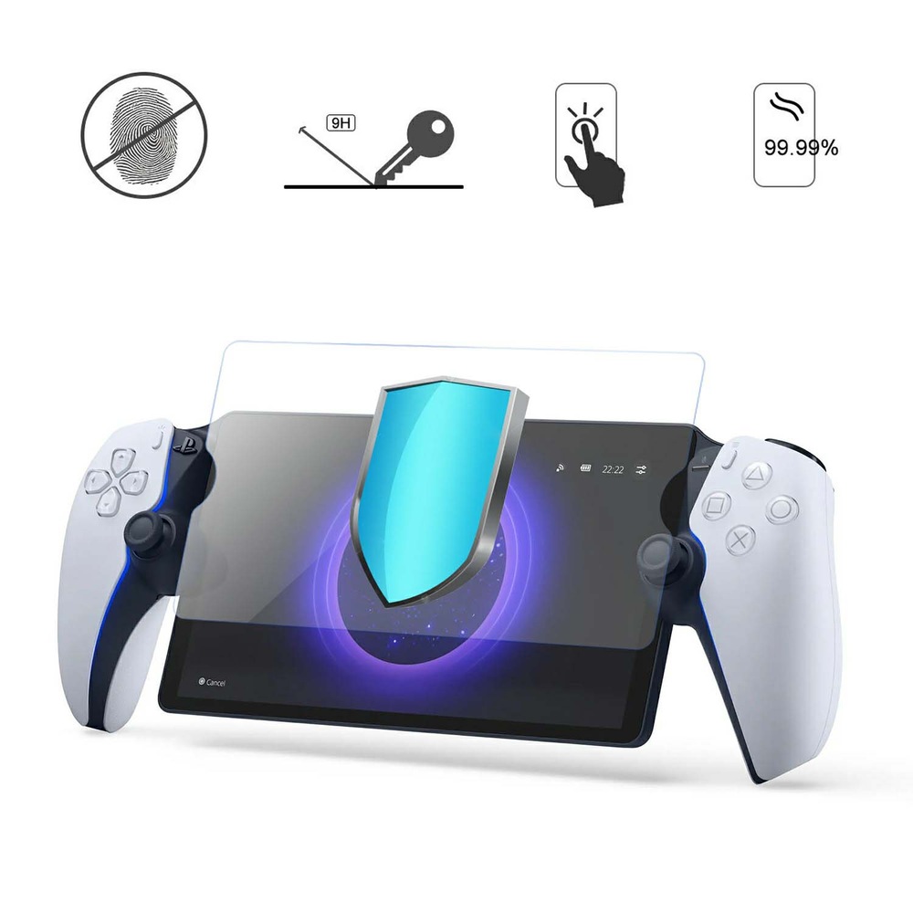 Tvrzené sklo iPega P5P05 pro Playstation Portable Remote Player Tvrzené sklo iPega P5P05 pro Playstation Portal (Portable Remote Player) (PG-P5P05), transparentní