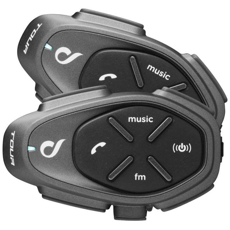 Handsfree Interphone TOUR HD (2 ks) černé