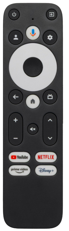 Dálkový ovladač Evolveo Dcolor GD2 s mikrofonem pro Google Assistant