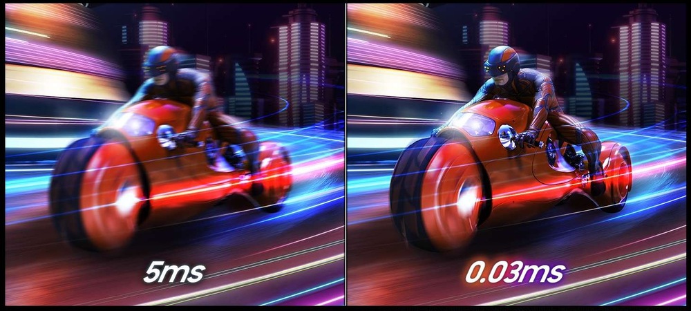 Herní monitor Samsung Odyssey G7 (G73SH) černý Samsung Odyssey G7 (G73SH) exceluje odezvou 0,03 ms