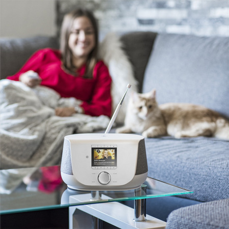 Internetový radiopřijímač s DAB+ Hama DIR3300SBT bílý Internetový radiopřijímač s DAB+ Hama DIR3300SBT bílý