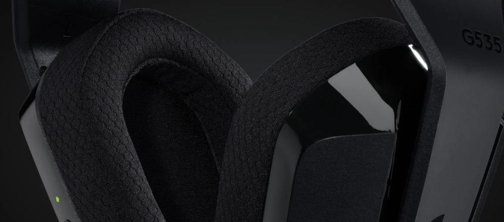 Headset Logitech Gaming G535 Lightspeed černý